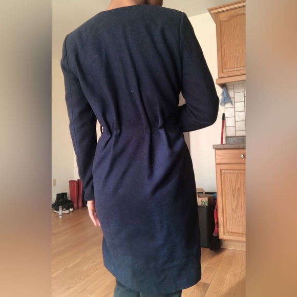 XS Elegant Formal Wool Coat - Picture 4 of 6